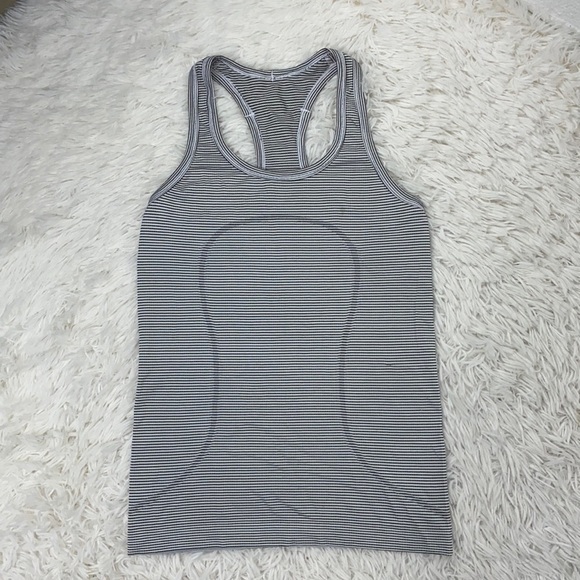 Lululemon Swiftly Tech Racerback White / White / Black - Picture 1 of 3